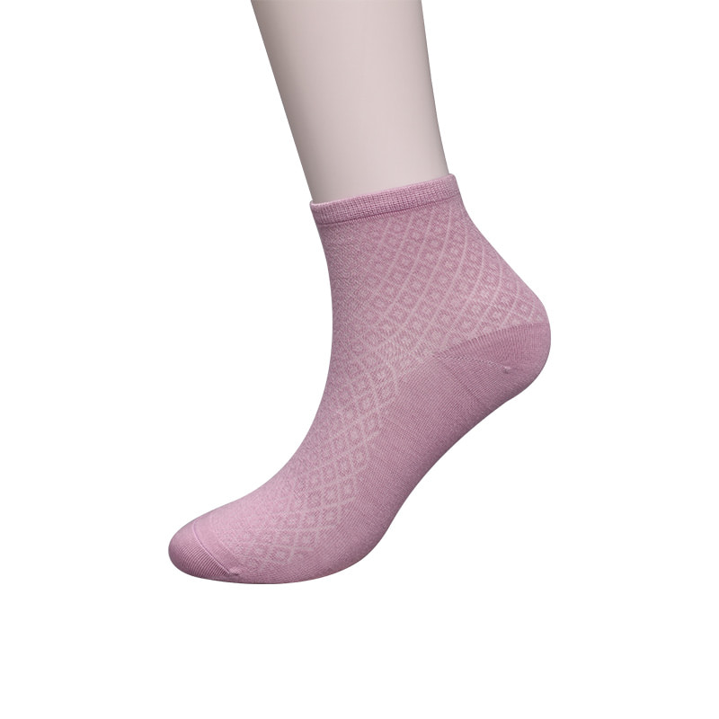 Tas Nilon Serat Bambu Lembut, Kaus Kaki Wanita Kasual Berlian Kecil Tipis, Kaus Kaki Wanita Jahitan Tangan WSD1689