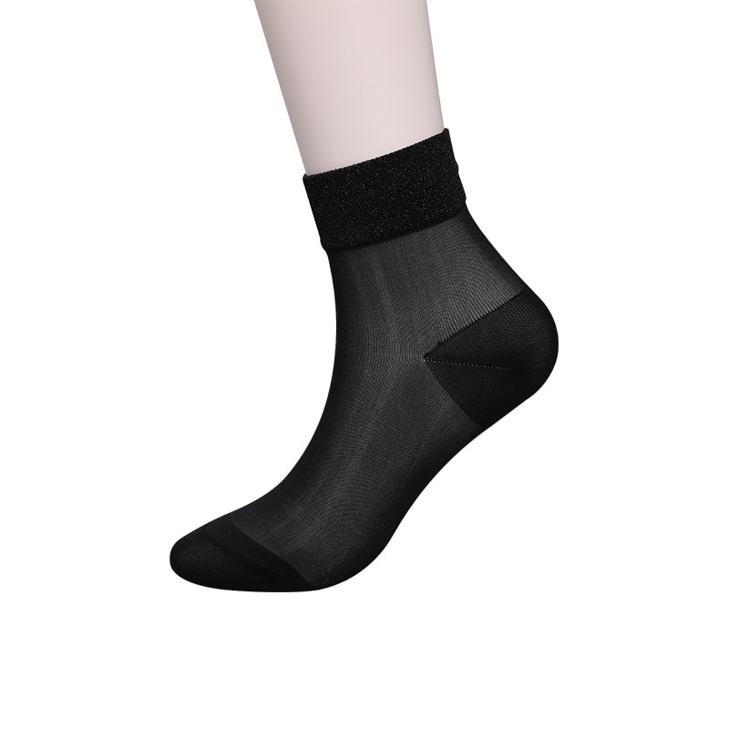 Kaus Kaki Wanita Bawahan Katun Sutra Nilon Transparan Modis Kaus Kaki Wanita Sutra Transparan Nilon Prima Kaus Kaki Wanita Sutra Kristal WSD1946