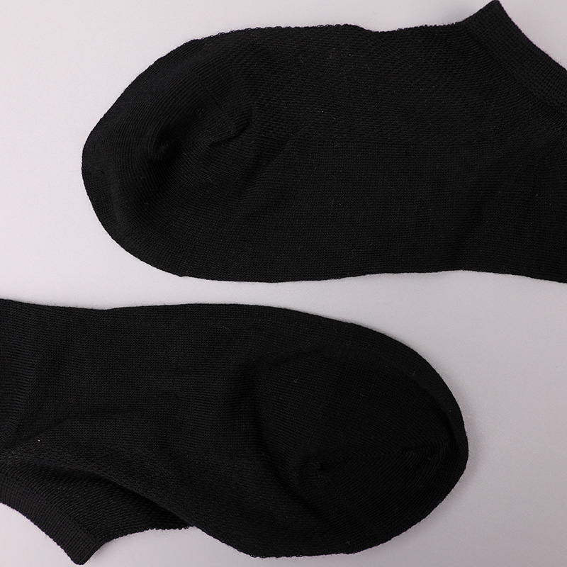 Kaus kaki wanita setengah jaring polos berbahan katun combed, nilon, dan spandeks ultra-tipis yang dijahit dengan tangan WSD1673