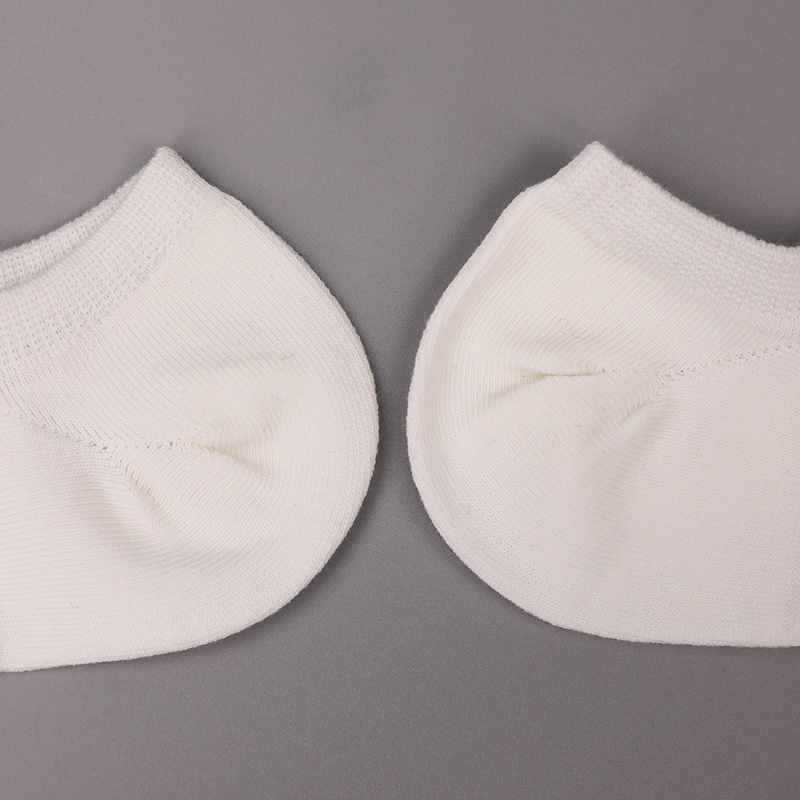 Kaus kaki wanita setengah jaring polos berbahan katun combed, nilon, dan spandeks ultra-tipis yang dijahit dengan tangan WSD1673