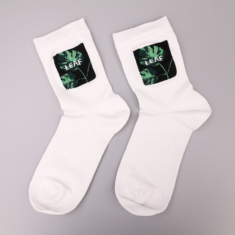 Kaus Kaki Pria Musim Gugur dan Musim Dingin Jahitan Tangan Jacquard Cetak 3D Imitasi Spandeks Dibungkus Nilon Sutra Putar Lembut WSD2850
