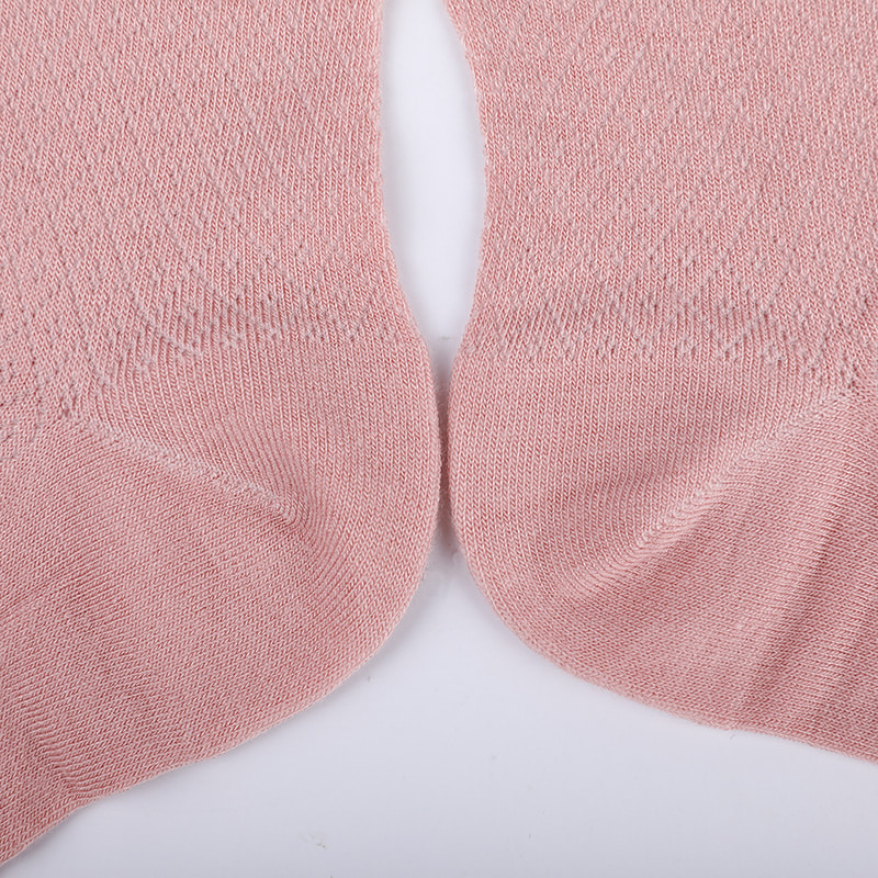 Tas Nilon Serat Bambu Lembut, Kaus Kaki Wanita Kasual Berlian Kecil Tipis, Kaus Kaki Wanita Jahitan Tangan WSD1689