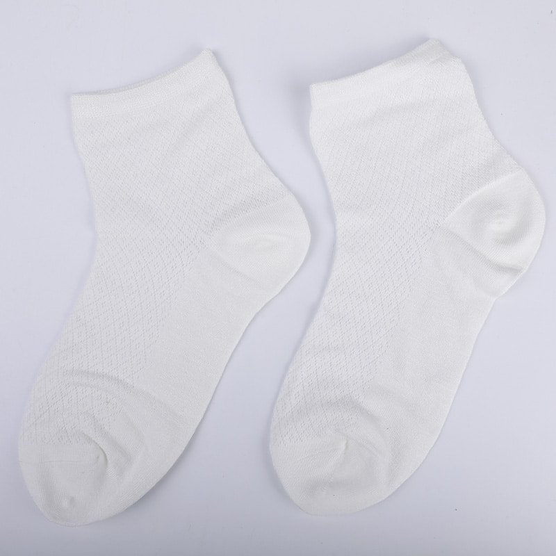 Tas Nilon Serat Bambu Lembut, Kaus Kaki Wanita Kasual Berlian Kecil Tipis, Kaus Kaki Wanita Jahitan Tangan WSD1689